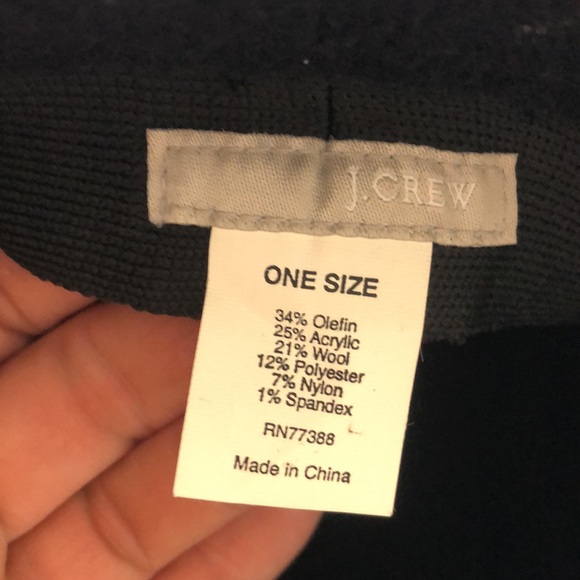 J. Crew Accessories J Crew Womens Black Bucket Warm Hat Poshmark